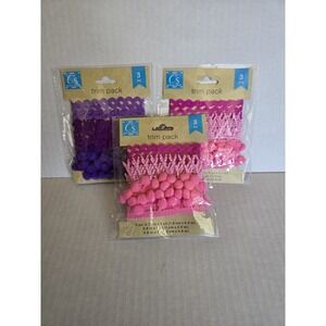 3 Trim Pack Crafter's Square. All 3 New and Sealed. Great for Crafts